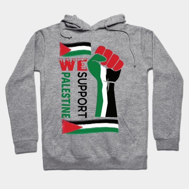 We support Palestine Hoodie by MZeeDesigns